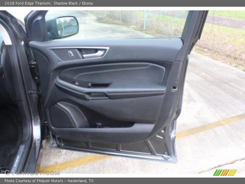 Shadow Black / Ebony 2018 Ford Edge Titanium