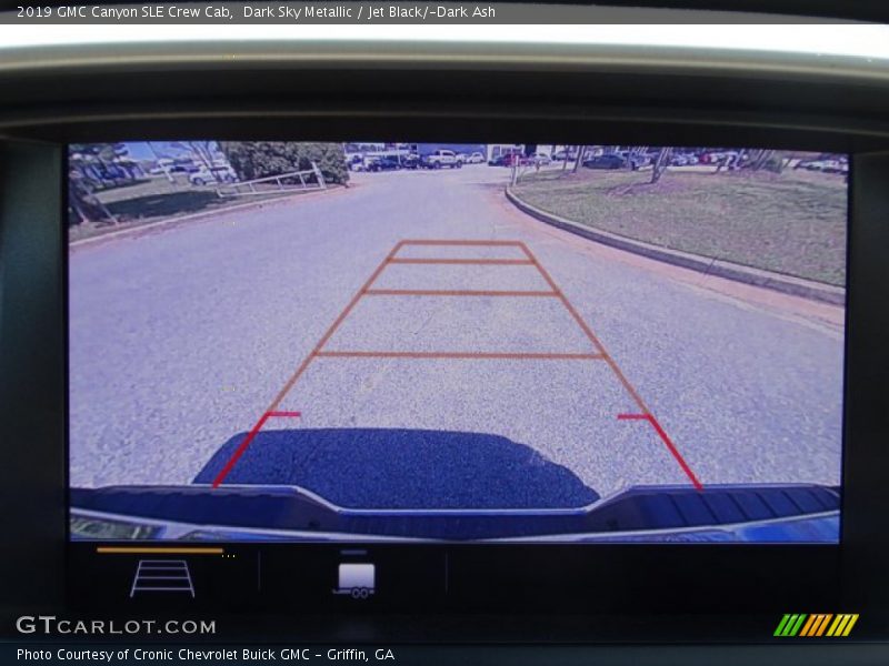 Dark Sky Metallic / Jet Black/­Dark Ash 2019 GMC Canyon SLE Crew Cab