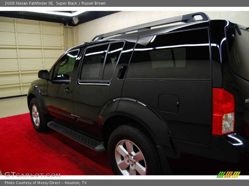 Super Black / Russet Brown 2008 Nissan Pathfinder SE
