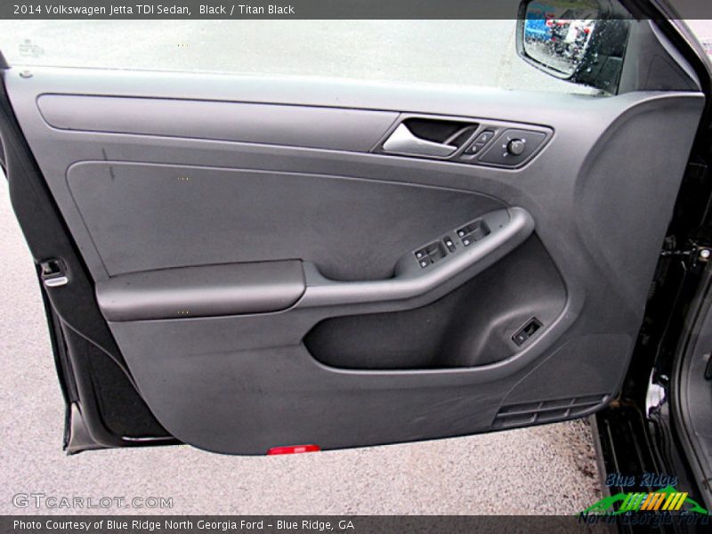 Black / Titan Black 2014 Volkswagen Jetta TDI Sedan