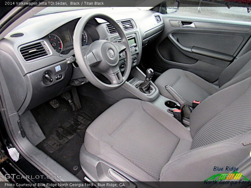 Black / Titan Black 2014 Volkswagen Jetta TDI Sedan