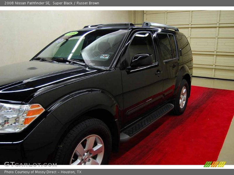 Super Black / Russet Brown 2008 Nissan Pathfinder SE