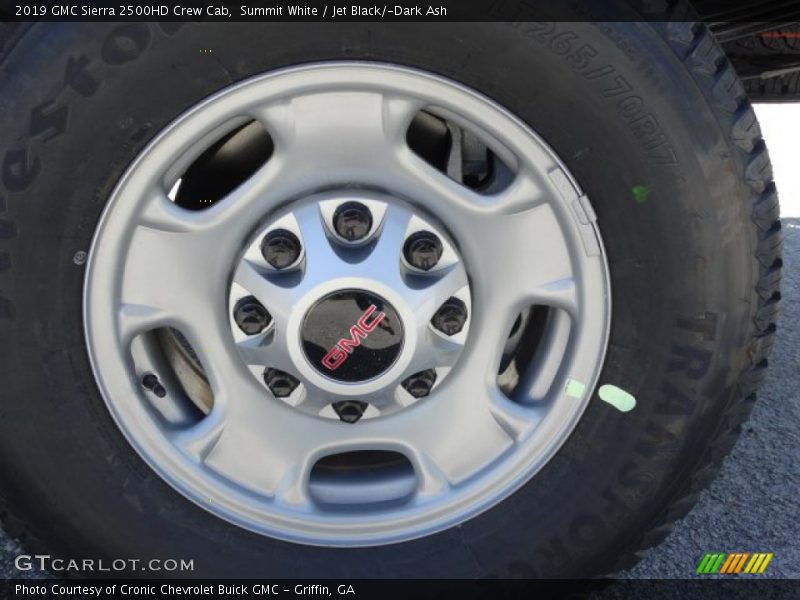 Summit White / Jet Black/­Dark Ash 2019 GMC Sierra 2500HD Crew Cab