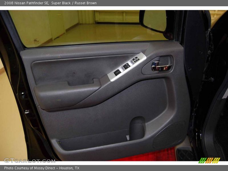 Super Black / Russet Brown 2008 Nissan Pathfinder SE