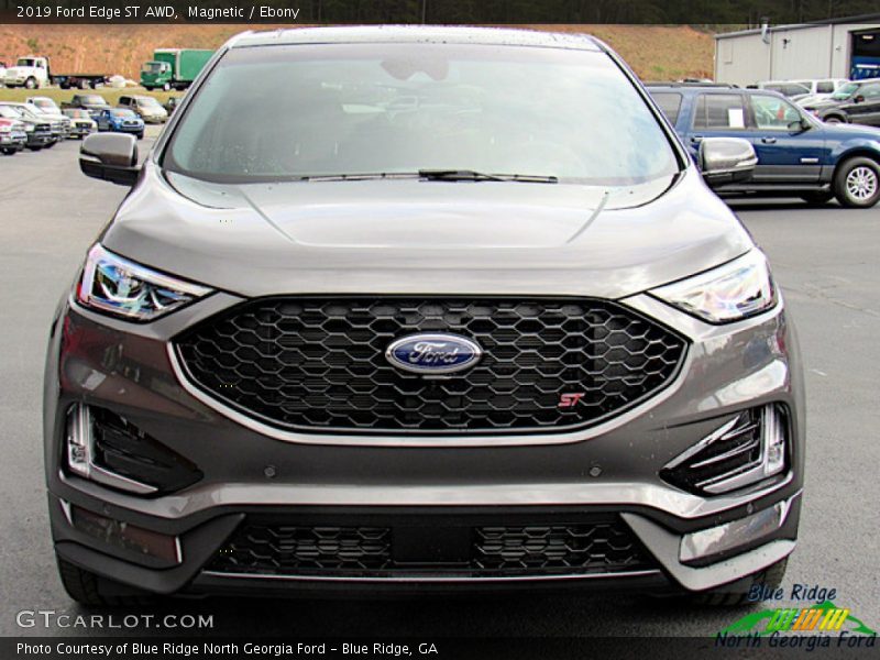 Magnetic / Ebony 2019 Ford Edge ST AWD