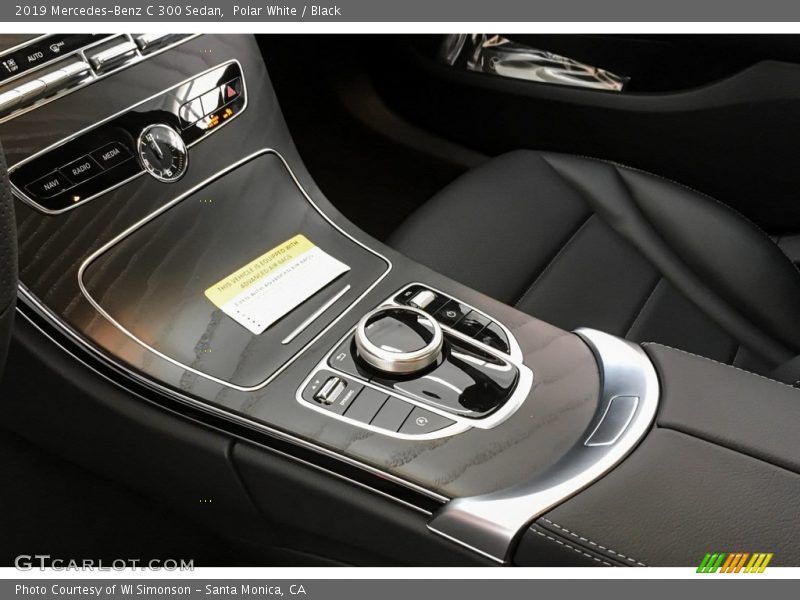 Polar White / Black 2019 Mercedes-Benz C 300 Sedan