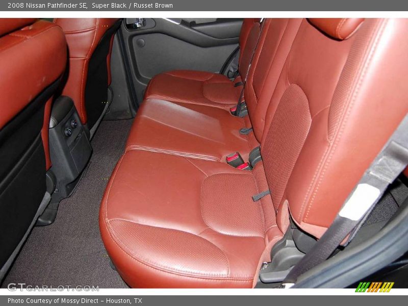 Super Black / Russet Brown 2008 Nissan Pathfinder SE