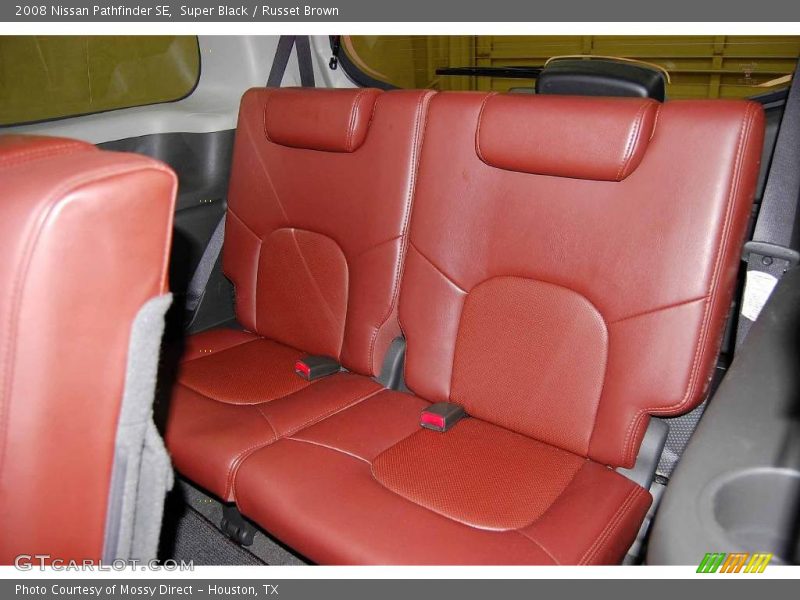 Super Black / Russet Brown 2008 Nissan Pathfinder SE