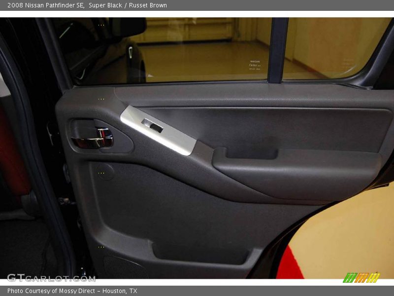 Super Black / Russet Brown 2008 Nissan Pathfinder SE