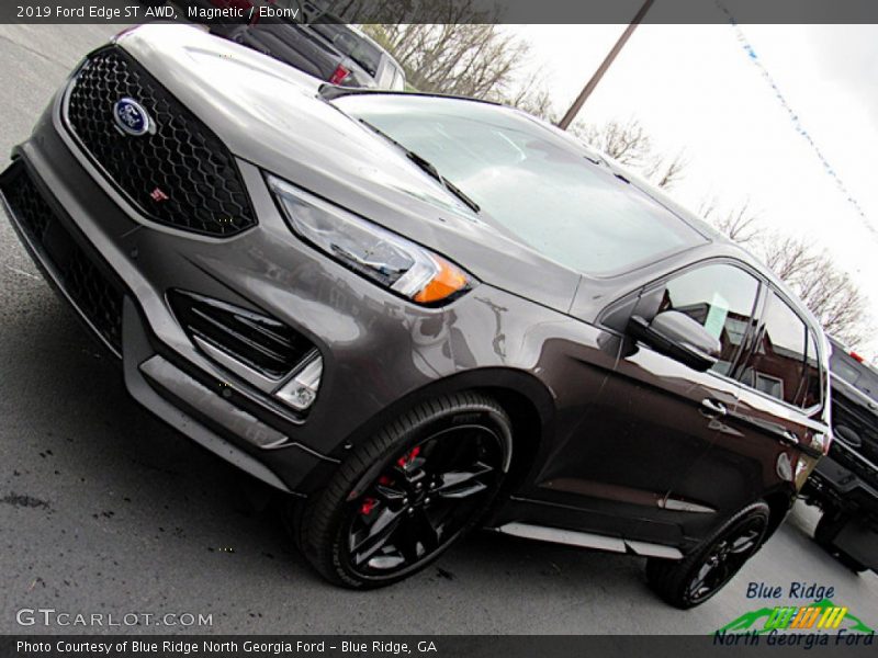 Magnetic / Ebony 2019 Ford Edge ST AWD