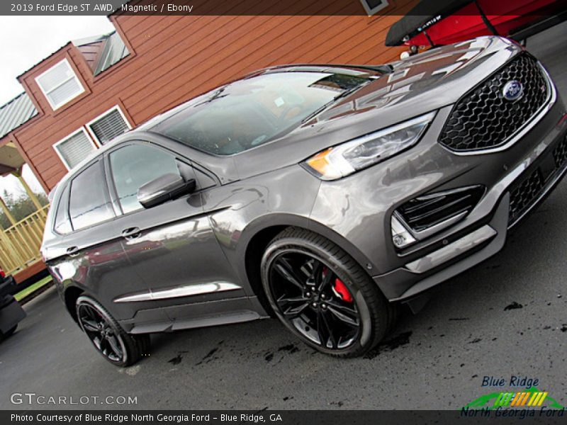 Magnetic / Ebony 2019 Ford Edge ST AWD