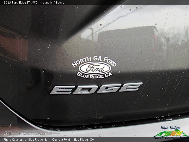 Magnetic / Ebony 2019 Ford Edge ST AWD
