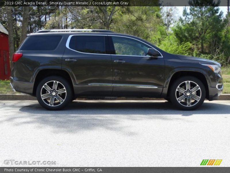 Smokey Quartz Metallic / Cocoa/Light Ash Gray 2019 GMC Acadia Denali