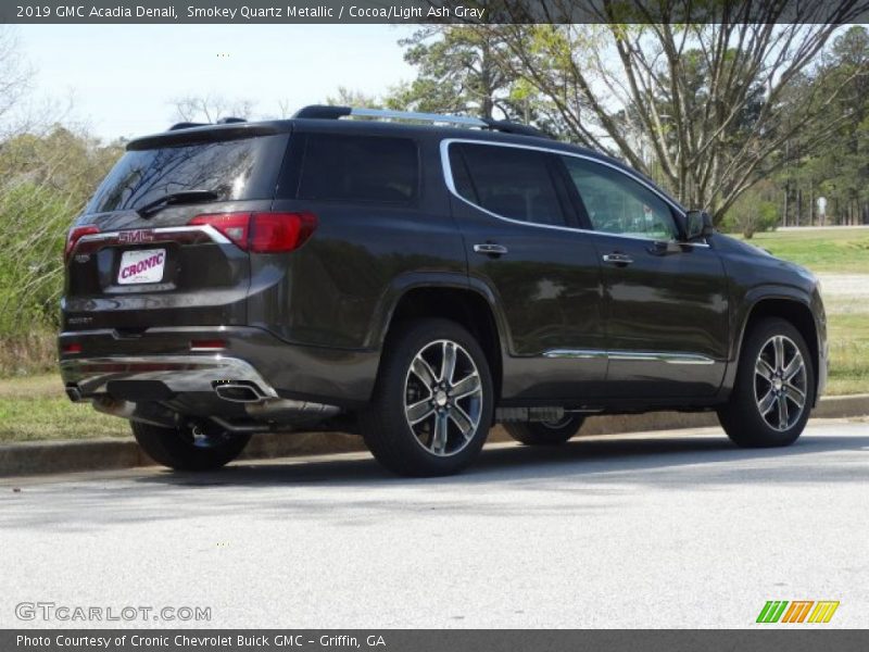 Smokey Quartz Metallic / Cocoa/Light Ash Gray 2019 GMC Acadia Denali