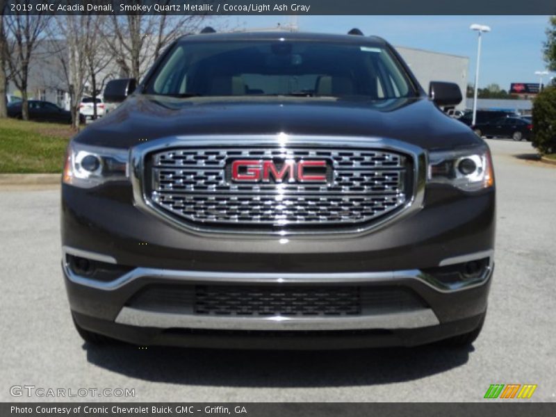 Smokey Quartz Metallic / Cocoa/Light Ash Gray 2019 GMC Acadia Denali