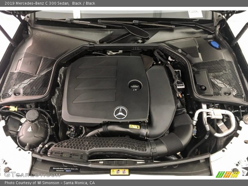 Black / Black 2019 Mercedes-Benz C 300 Sedan