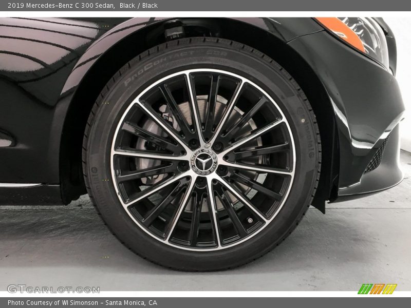 Black / Black 2019 Mercedes-Benz C 300 Sedan