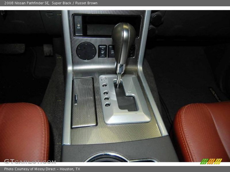 Super Black / Russet Brown 2008 Nissan Pathfinder SE