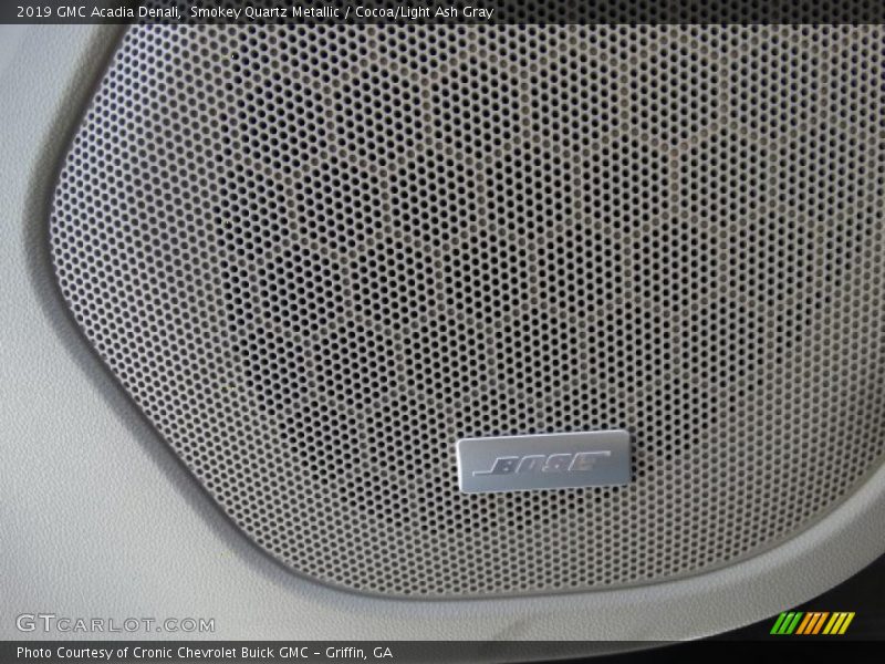 Smokey Quartz Metallic / Cocoa/Light Ash Gray 2019 GMC Acadia Denali