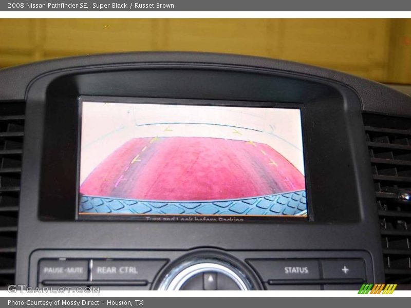Super Black / Russet Brown 2008 Nissan Pathfinder SE