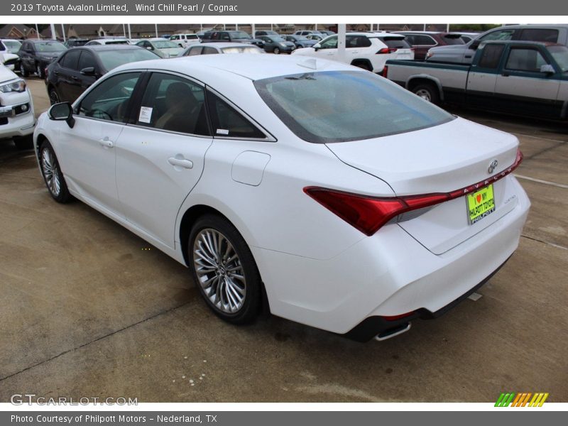 Wind Chill Pearl / Cognac 2019 Toyota Avalon Limited