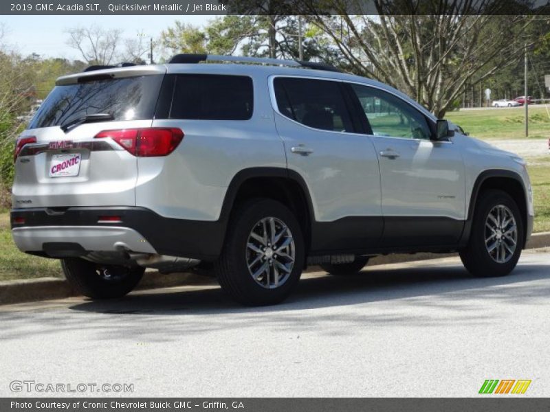 Quicksilver Metallic / Jet Black 2019 GMC Acadia SLT