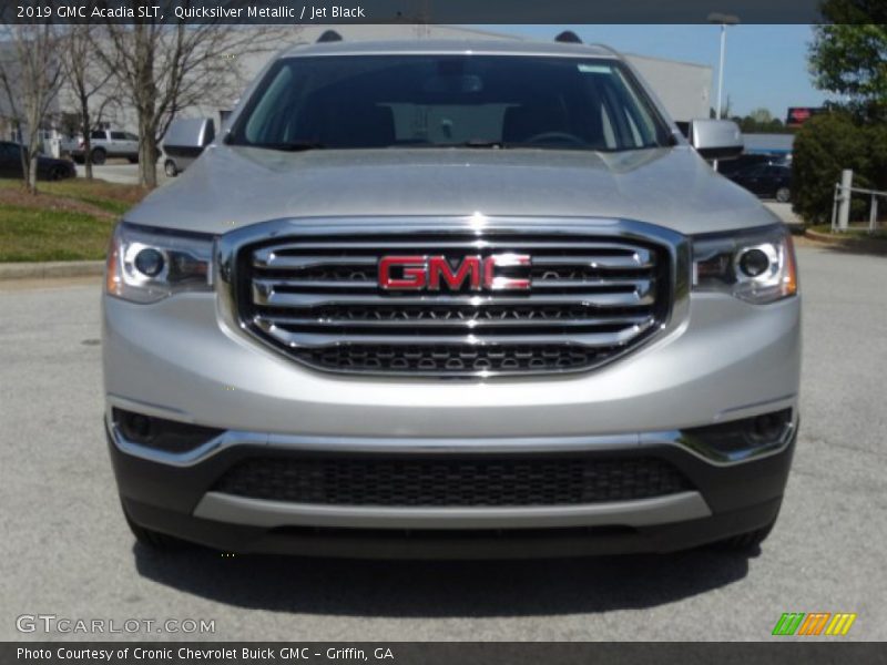 Quicksilver Metallic / Jet Black 2019 GMC Acadia SLT