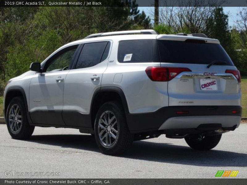 Quicksilver Metallic / Jet Black 2019 GMC Acadia SLT