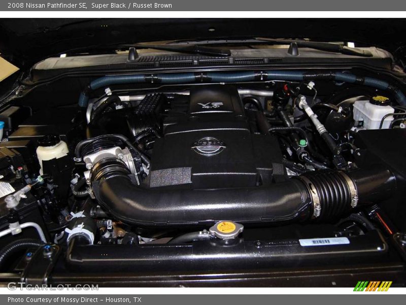 Super Black / Russet Brown 2008 Nissan Pathfinder SE