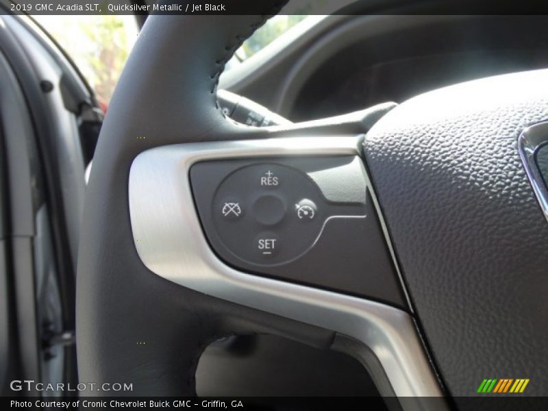 Quicksilver Metallic / Jet Black 2019 GMC Acadia SLT