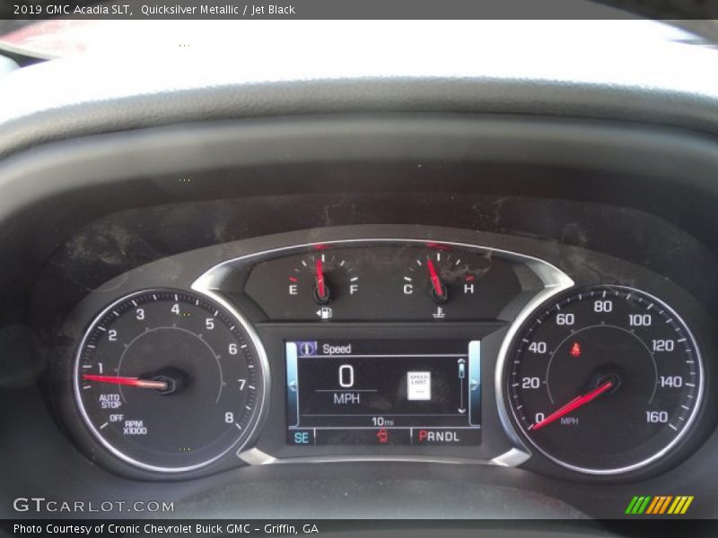 Quicksilver Metallic / Jet Black 2019 GMC Acadia SLT