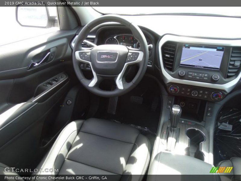 Quicksilver Metallic / Jet Black 2019 GMC Acadia SLT