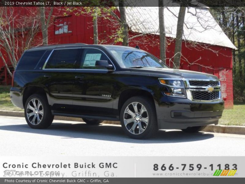 Black / Jet Black 2019 Chevrolet Tahoe LT