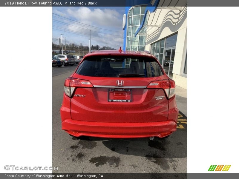 Milano Red / Black 2019 Honda HR-V Touring AWD