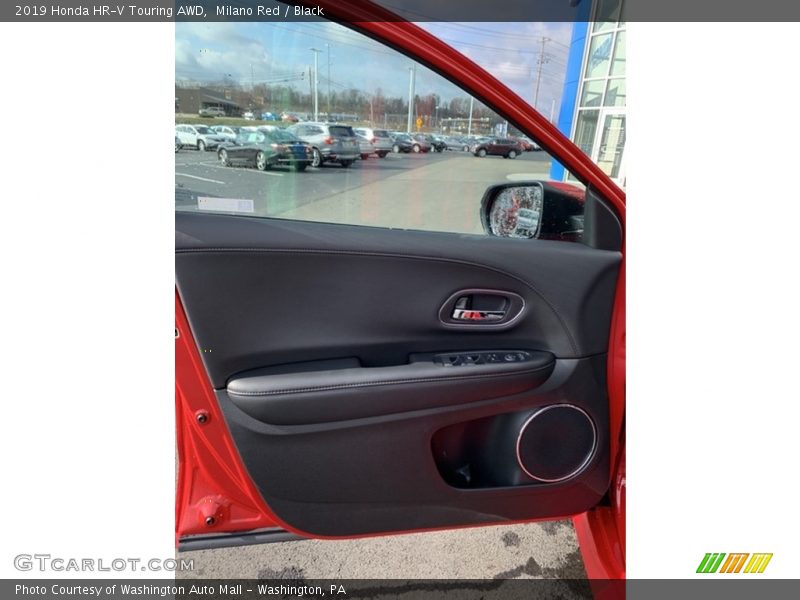 Milano Red / Black 2019 Honda HR-V Touring AWD
