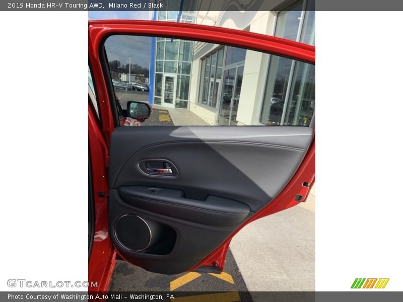 Milano Red / Black 2019 Honda HR-V Touring AWD