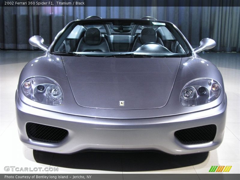 Titanium / Black 2002 Ferrari 360 Spider F1