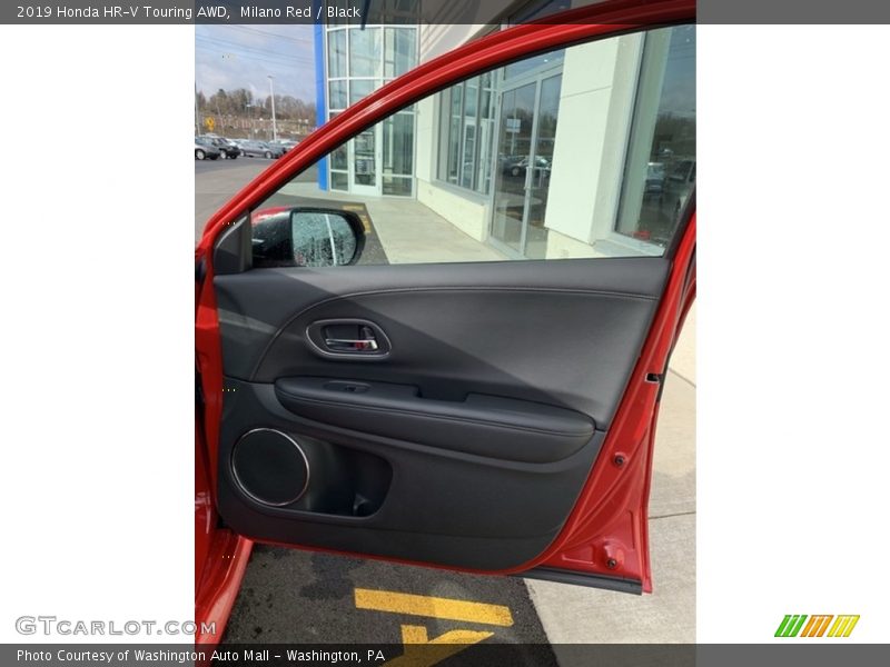 Milano Red / Black 2019 Honda HR-V Touring AWD