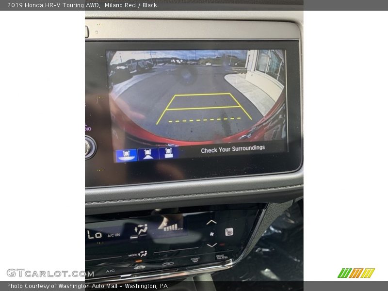 Milano Red / Black 2019 Honda HR-V Touring AWD