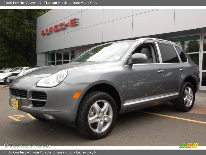 Titanium Metallic / Stone/Steel Grey 2006 Porsche Cayenne S