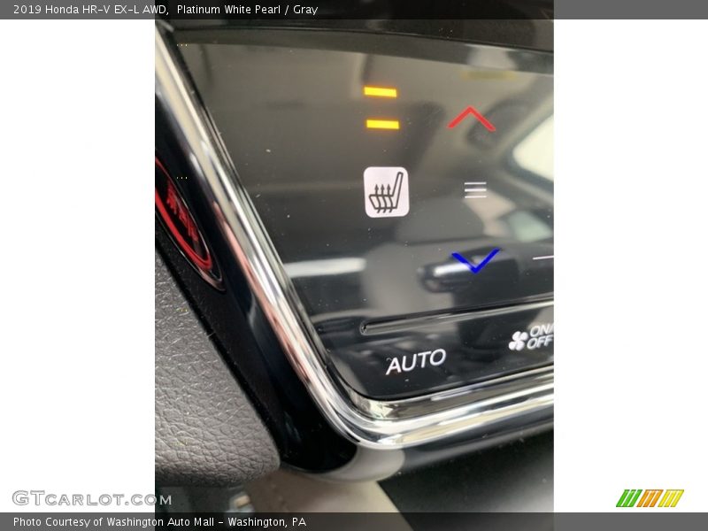 Platinum White Pearl / Gray 2019 Honda HR-V EX-L AWD