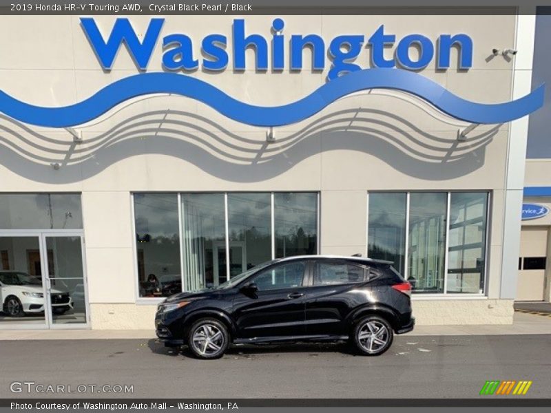 Crystal Black Pearl / Black 2019 Honda HR-V Touring AWD