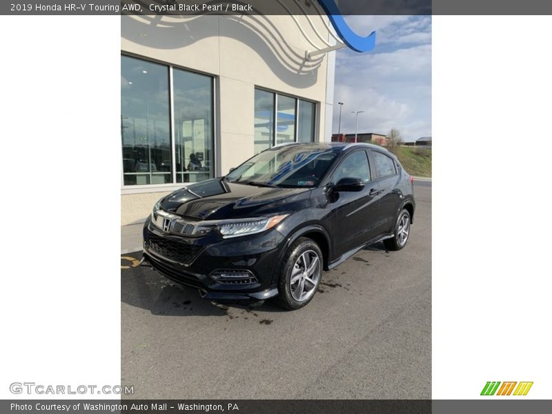 Crystal Black Pearl / Black 2019 Honda HR-V Touring AWD