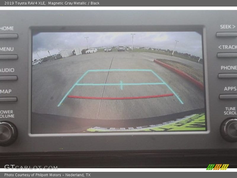 Magnetic Gray Metallic / Black 2019 Toyota RAV4 XLE
