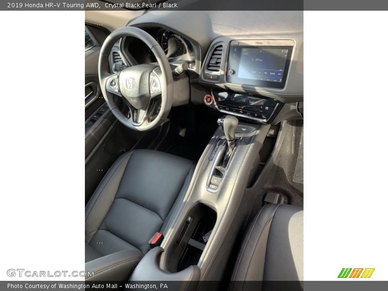Crystal Black Pearl / Black 2019 Honda HR-V Touring AWD