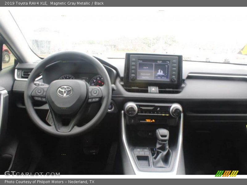 Magnetic Gray Metallic / Black 2019 Toyota RAV4 XLE