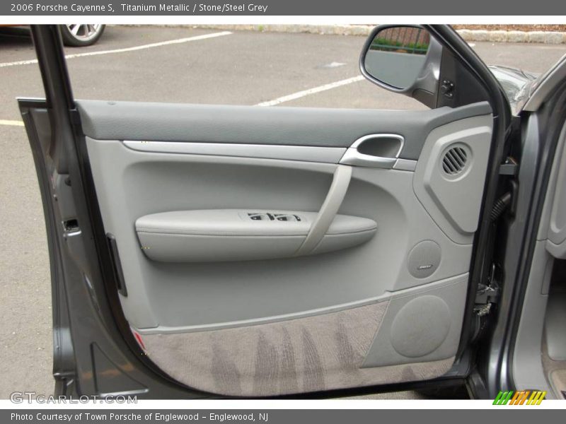 Titanium Metallic / Stone/Steel Grey 2006 Porsche Cayenne S