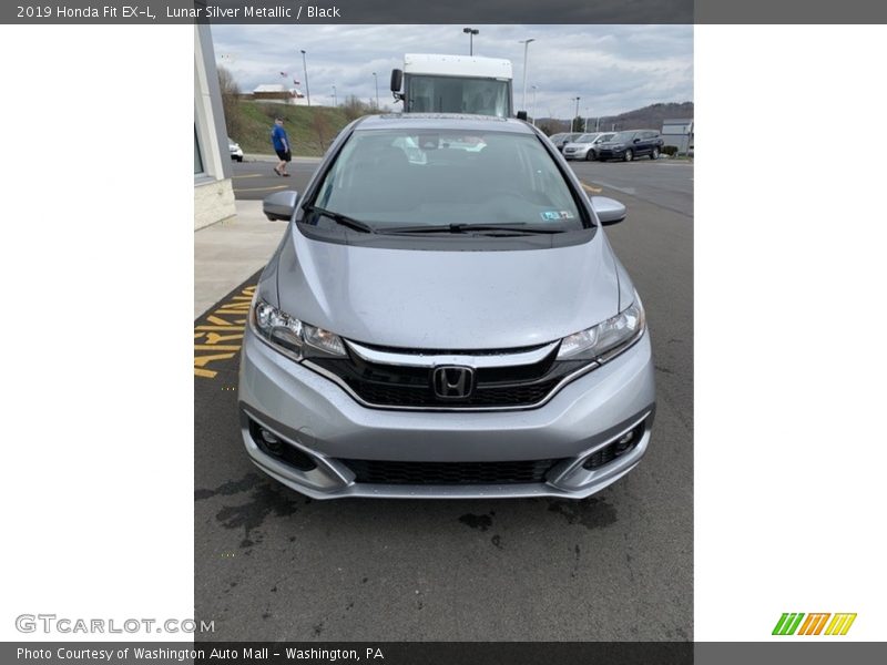Lunar Silver Metallic / Black 2019 Honda Fit EX-L