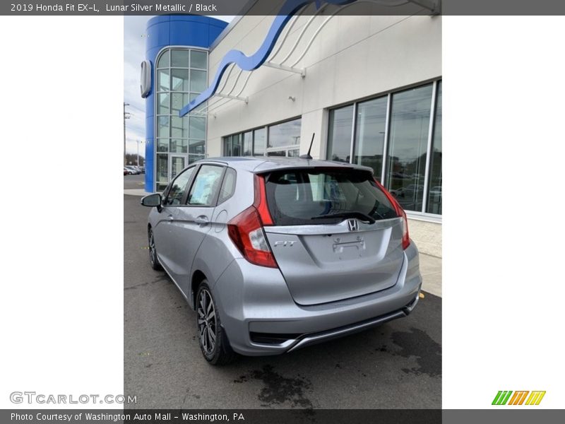 Lunar Silver Metallic / Black 2019 Honda Fit EX-L