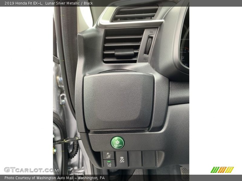 Lunar Silver Metallic / Black 2019 Honda Fit EX-L